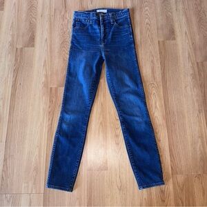 Madewell size 25 0 10” high rise skinny jeans Women's Skinny Jeans